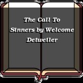 The Call To Sinners