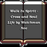 Walk In Spirit - Cross and Soul Life