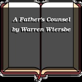 A Father's Counsel