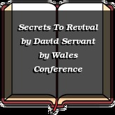 Secrets To Revival by David Servant