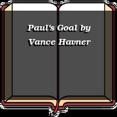 Paul's Goal