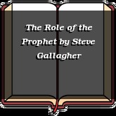 The Role of the Prophet