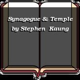 Synagogue & Temple