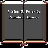 Vision Of Peter