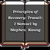 Principles of Recovery: Travail: I Samuel