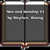 Son and Sonship #1