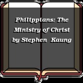 Philippians: The Ministry of Christ