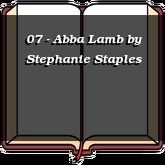 07 - Abba Lamb