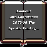 Lookout Mtn.Conference 1973-08 The Apostle Paul