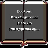 Lookout Mtn.Conference 1973-05 Philippians
