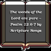 The words of the Lord are pure -- Psalm 12.6-7