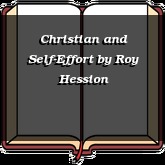 Christian and Self-Effort