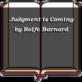 Judgment is Coming