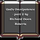God's Omnipotence - part 2