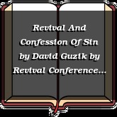 Revival And Confession Of Sin by David Guzik