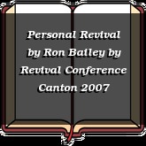 Personal Revival by Ron Bailey