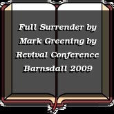 Full Surrender by Mark Greening