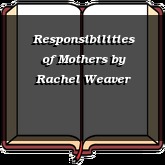 Responsibilities of Mothers