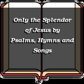 Only the Splendor of Jesus