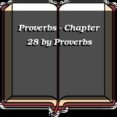 Proverbs - Chapter 28
