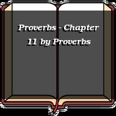 Proverbs - Chapter 11