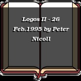 Logos II - 26 Feb.1995