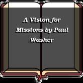 A Vision for Missions