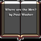 Where are the Men?