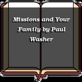 Missions and Your Family