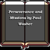 Perseverance and Missions