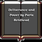 Deliverance and Power