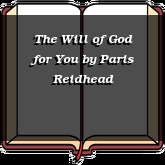 The Will of God for You