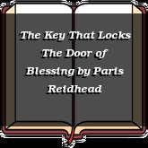 The Key That Locks The Door of Blessing