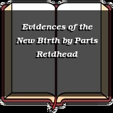 Evidences of the New Birth