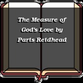 The Measure of God's Love