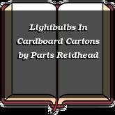 Lightbulbs In Cardboard Cartons
