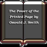 The Power of the Printed Page