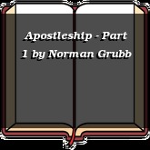 Apostleship - Part 1