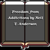 Freedom from Addictions