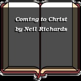 Coming to Christ