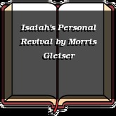 Isaiah's Personal Revival