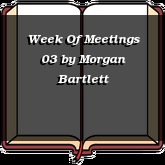 Week Of Meetings 03