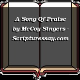 A Song Of Praise