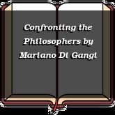 Confronting the Philosophers