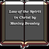 Law of the Spirit in Christ