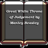 Great White Throne of Judgement