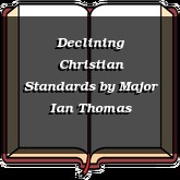Declining Christian Standards