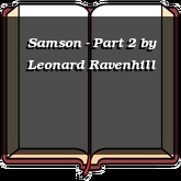 Samson - Part 2