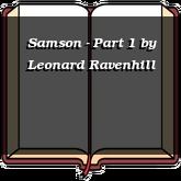 Samson - Part 1