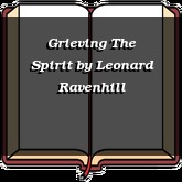 Grieving The Spirit